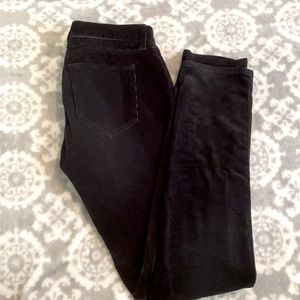 Corduroy black pants
